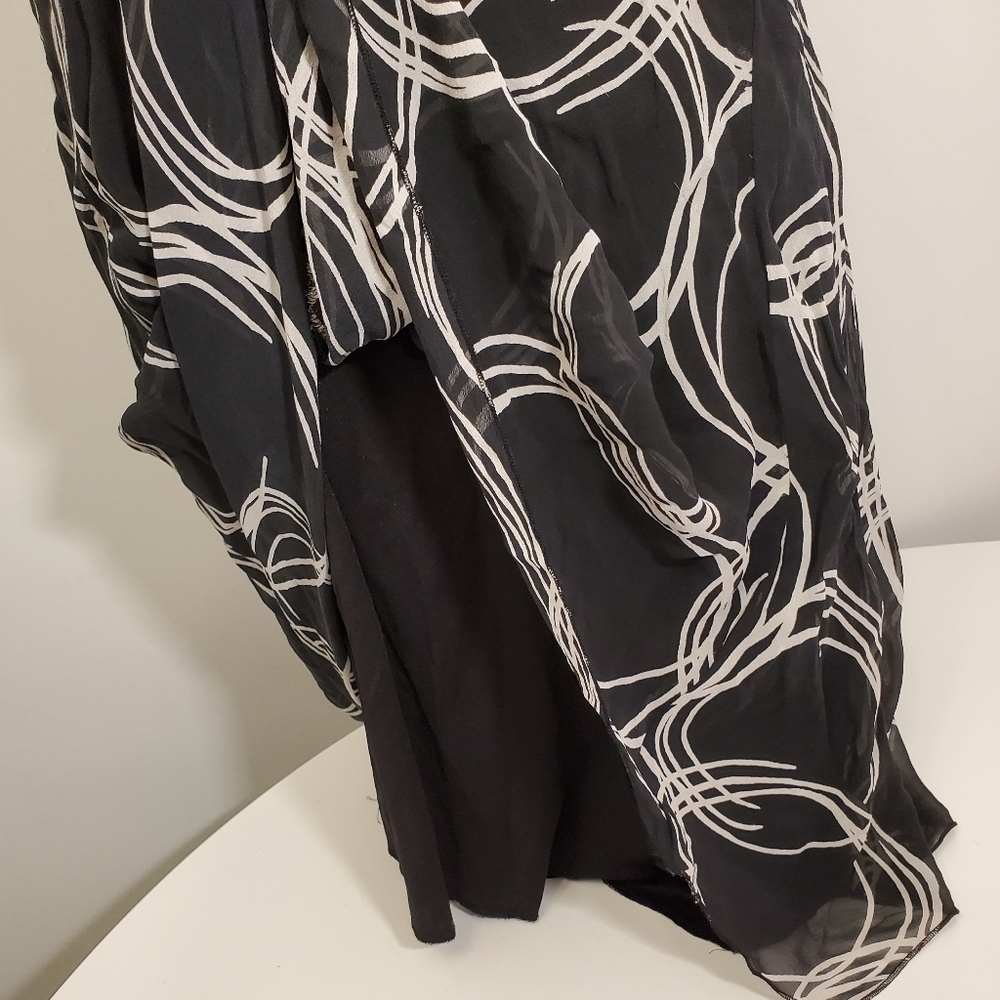 Sangria Halter Neck Printed Dress - Picture 3 of 4